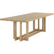 Disera 96 X 40 inch Natural Dining Table